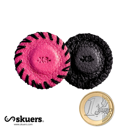 [FUCSIA] Par de imanes Skuers® Piel Neodimio Slim Disco XS ★★ 3KG / Gauss Biomagnéticos = 1.875  Calibre 3mm